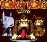 Donkey Kong Land DX (Hack) — Title screen